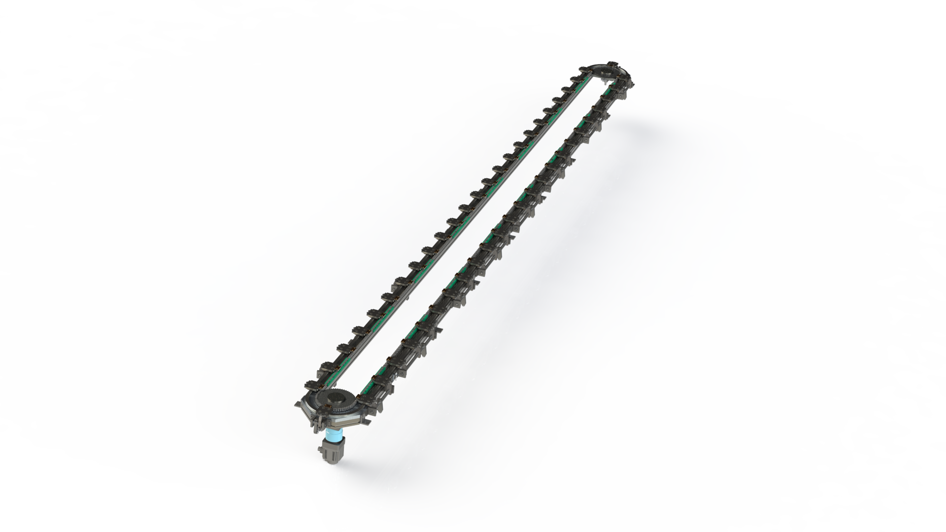 很多廠家支持環(huán)形導(dǎo)軌流水線定制