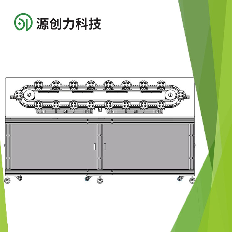 環(huán)形導軌鋰電池輸送線,視覺識別自動化設備行業(yè)生產廠家-圓弧形導軌