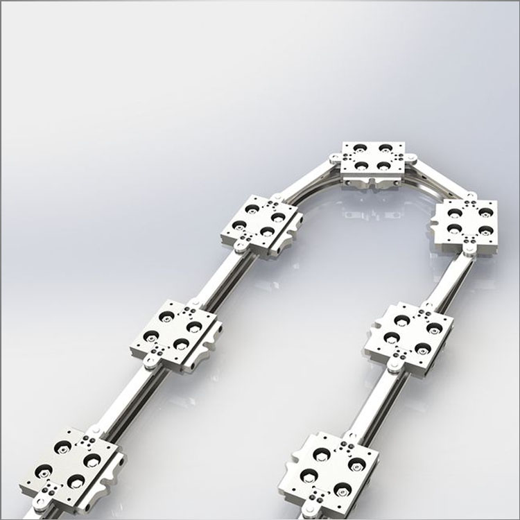 環(huán)形導軌自動化輸送線的重復定位精度